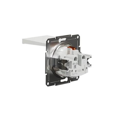 Schneider Electric EPH3170121D Wandontactdoos met klapdeksel Asfora Wit (RAL 9003) 1 stuk(s)