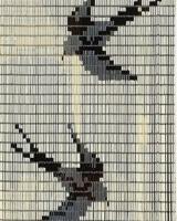 Vliegengordijn Hulzen zwaluw-creme - 100cm x 240cm - thumbnail