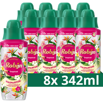 Robijn Intense Wasparfum Tropical 8 x 342 ml bij Jumbo