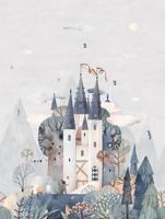 Dutch Cute Walls- Fairytale Castle 212x280cm - CW6005-2 - thumbnail