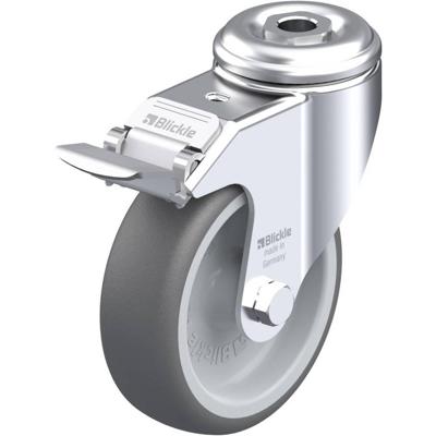 Blickle LKRA-PATH 101G-FI Zwenkwiel met rem Wieldiameter: 100 mm Draagvermogen (max.): 120 kg 1 stuk(s) Blickle LKRA-PATH 101G-FI Zwenkwiel met rem Wieldiameter: 100 mm Draagvermogen (max.): 120 kg 1 stuk(s)