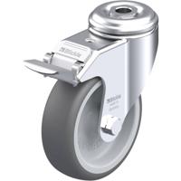 Blickle LKRA-PATH 101G-FI Zwenkwiel met rem Wieldiameter: 100 mm Draagvermogen (max.): 120 kg 1 stuk(s) - thumbnail