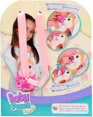 Baby Paws Interactieve Knuffel Yummy Shiba - thumbnail
