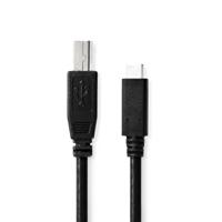 Benel Usb kabel 2m usb-c naar usb-b - thumbnail