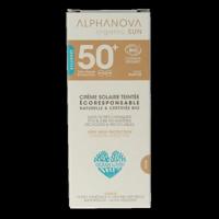 Alphanova Sun Sun getinte zonnebrand tegen zonne allergie SPF50 50 Gram - thumbnail