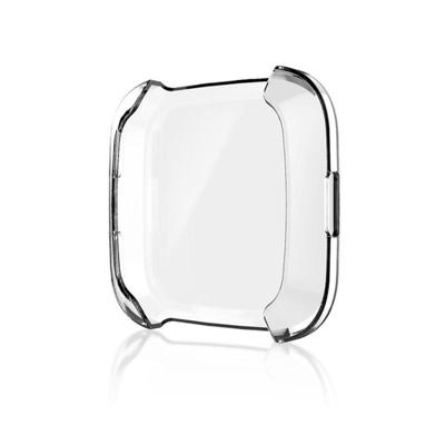 Slimme horloge zachte TPU beschermhoes voor Fitbit versa (transparant)