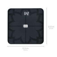 Medisana BS 450 sw 40510 Analyse-personenweegschaal Digitaal Weegbereik (max.): 180 kg Zwart Met Bluetooth, ITO-sensoren - thumbnail