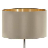 Eglo VloerlampMaserlo 38cm metaalgrijs taupe met goud - 95171 - thumbnail