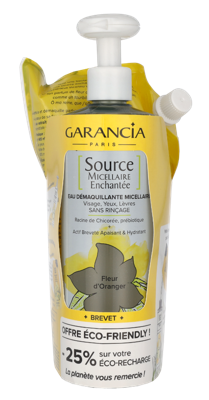 Garancia Source Micellar Cleansing Water Orange Blossom 800 ml Garancia Source Micellar Cleansing Water Orange Blossom 800 ml