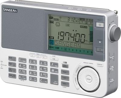 Sangean ATS-909X2 Wereldontvanger VHF (FM), Lange golf, Middengolf Wekfunctie Wit