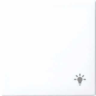 Busch-Jaeger 2520 LI-914 Wipschakelaar licht Afdekking Busch-balance SI Alpine-wit 1 stuk(s)