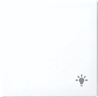 Busch-Jaeger 2520 LI-914 Wipschakelaar licht Afdekking Busch-balance SI Alpine-wit 1 stuk(s) - thumbnail