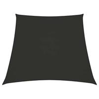 VidaXL Zonnezeil trapezium 2/4x3 m oxford stof antracietkleurig - thumbnail