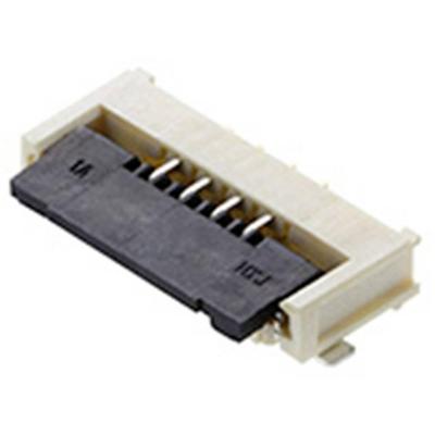 Molex 2005280060 FFC/FPC-aansluiting Totaal aantal polen: 6 Rastermaat: 1 mm Inhoud: 1 stuk(s) Tape on Full reel Molex 2005280060 FFC/FPC-aansluiting Totaal aantal polen: 6 Rastermaat: 1 mm Inhoud: 1 stuk(s) Tape on Full reel