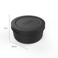 ZiiPa Pizzadeeg doos - ø 16 cm / 250 gram - Zwart - 6 stuks - thumbnail
