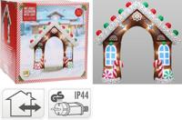 Opblaasbare peperkoek huis 29 x 0,7 x 27 meter - thumbnail