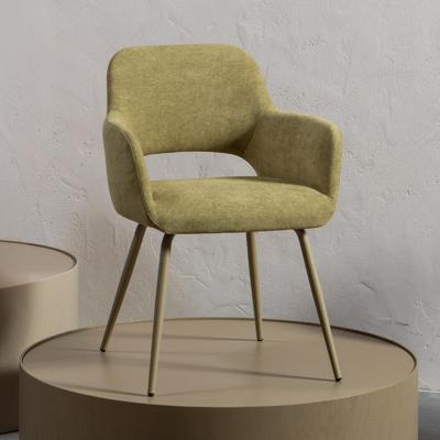 WOOOD Eetkamerstoel 'Jenny' Geweven, kleur Sage