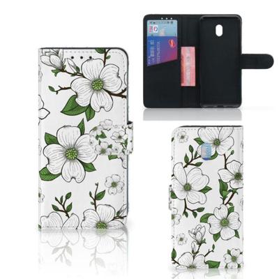 Xiaomi Redmi 8A Hoesje Dogwood Flowers Xiaomi Redmi 8A Hoesje Dogwood Flowers