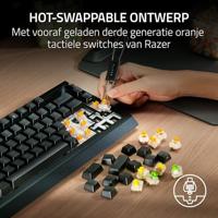 Razer BlackWidow V4 Pro Zwart - Razer Orange - thumbnail