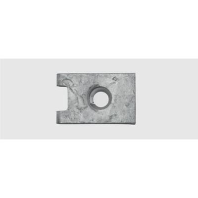 Schroefdraadplaat 4,8 mm verenstaal verzinkt 50 stuks SWG