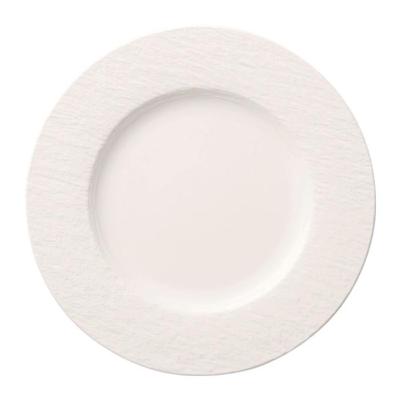 Villeroy & Boch Manufacture Rock Blanc Dinerbord porselein 27 cm Villeroy & Boch Manufacture Rock Blanc Dinerbord porselein 27 cm