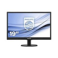 Philips 193V5LSB2 zonder luidspreker (VGA, TN panel) 18,5 inch zwart - thumbnail