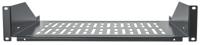 Intellinet 710954 19 inch Apparaatbodem voor patchkast 2 HE Vast inbouw Geschikt voor kastdiepte: vanaf 450 mm Zwart - thumbnail