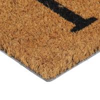 VidaXL Deurmat 45x75 cm getufte kokosvezel naturel - thumbnail