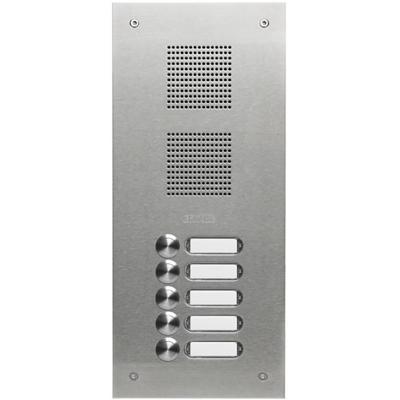 Grothe TS 788 1-5 Buitenunit voor Deurintercom RVS V2A (geborsteld)