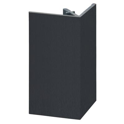 Keralit uitwendig rechthoekprofiel Zwartgrijs (2812)