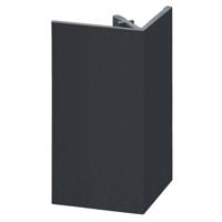 Keralit uitwendig rechthoekprofiel Zwartgrijs (2812) - thumbnail