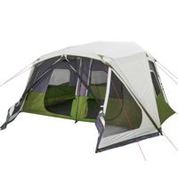 Tent met LED 10-persoons snelontgrendeling lichtgroen - thumbnail
