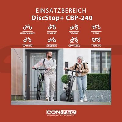 CONTEC schijfremblok "discstop+ cbp-240" ct disc brake pads cbp-240 organic