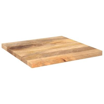 Tafelblad vierkant 40x40x2,5 cm massief mangohout