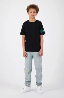 Black Bananas Commander T-Shirt 2.0 Kids Zwart - Maat 128 - Kleur: Zwart | Soccerfanshop