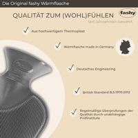 Fashy Warmwaterzak Dubbelgeribbeld Cranberry - thumbnail