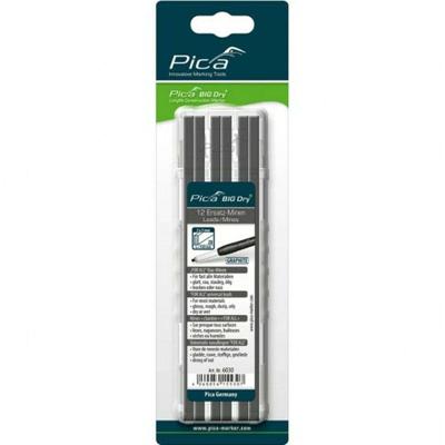 Pica 6030 BIG Dry Navulling grafiet, blister - PI6030SB - thumbnail