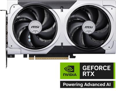 MSI Nvidia GeForce RTX 5060 Ti Videokaart GeForce RTX 5060 Ti 8 GB GDDR7-RAM