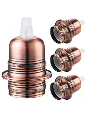 Home sweet home metalen 2-rings fitting E27 koper Home sweet home metalen 2-rings fitting E27 koper