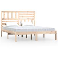 Bedframe zonder matras massief grenenhout 120x190 cm - thumbnail