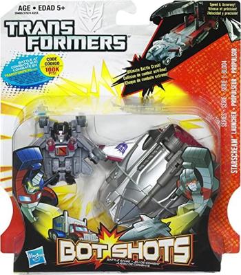 Hasbro Transformer bot shots starscream lanceerinstallatie
