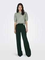 Only Onlrica Life 2/4 Pullover Ex Knt 15318551 Trui Korte Mouw Chinois Green W. Melange - thumbnail