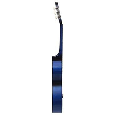 Gitaar klassiek beginner en kinderen 3/4 36" blauw