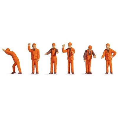 NOCH 47011 TT Rangeerders figuren Geverfd, Staand NOCH 47011 TT Rangeerders figuren Geverfd, Staand