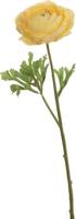 Pioensteel open l56 cm geel kunstbloem zijde nepbloem Jasaco - Jasaco - thumbnail
