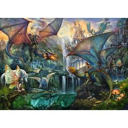 Ravensburger puzzel Magische drakenbos 9000 stukjes Ravensburger puzzel Magische drakenbos 9000 stukjes