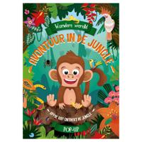Lantaarn Publishers Wondere wereld pop-up boek - avontuur in de jungle - thumbnail