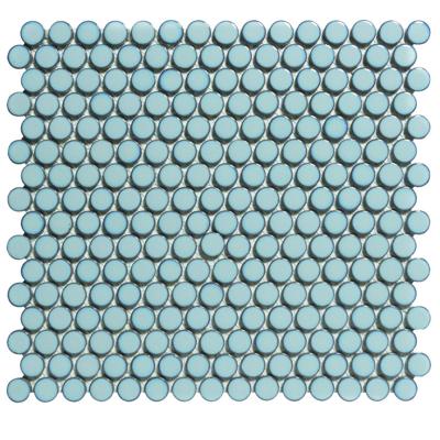 Mozaiek Coins Venice Blauw Grijs 1,9x1,9