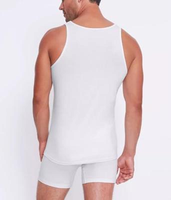 2-pack heren hemden - Tanktop GO Abc - Katoenen Mannen onderhemden - singlets - Hemden heren