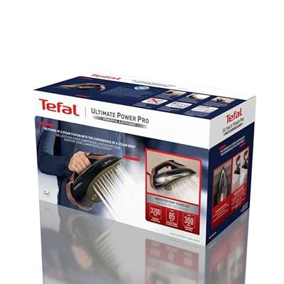 Tefal FV9E50 Ultimate Power Pro Stoomstrijkijzer Zwart/Koper - thumbnail